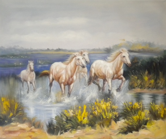 store falso d'autore Horses di sconosciuto